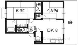サンハイツ鴨川　　　　間取り図面