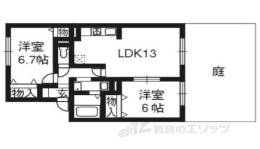 セジュールハピネスＣ棟間取り図面