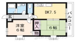メルべーユ桂川間取り図面