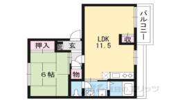 タウニィ松尾間取り図面