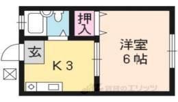 ヴィラカケハシ間取り図面