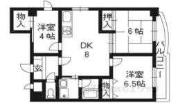パインフィールド二条城間取り図面
