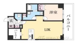 パインフィールド二条城間取り図面