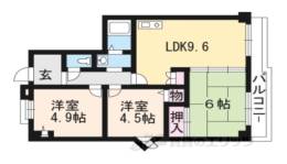 サントナーレ勧学間取り図面
