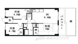 サントナーレ勧学間取り図面