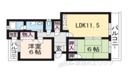 クレットドールＹ２間取り図面