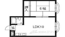 ラ・フォーレ西大路間取り図面