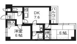 レジデンスオークラ３間取り図面