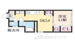 サンコート芝の下間取り図面