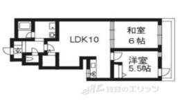 ユニティ西大路間取り図面