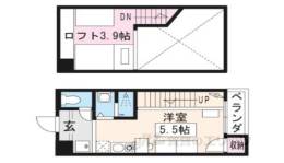 ヒューマンハイツ御室間取り図面