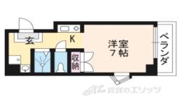 ヒューマンハイツ御室間取り図面