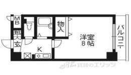 ジュネス二条間取り図面