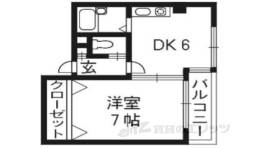 グリーンヒル鞍馬口間取り図面