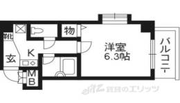 ベラジオ四条堀川間取り図面