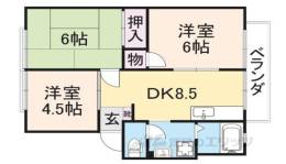ハイツきたがわ間取り図面