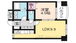 ライフプラザ烏丸御池間取り図面