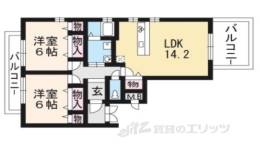 コンフィアンサ桂間取り図面