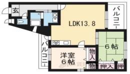 コンフィアンサ桂間取り図面