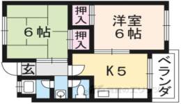 コーポ寺岡間取り図面