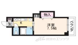 ヴィラ聖護院　　　　間取り図面