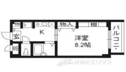 ヴィラ聖護院　　　　間取り図面
