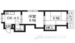 吉祥院ドルフ２１間取り図面