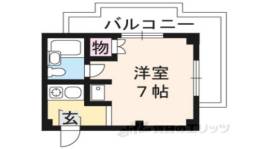 ヴィラ本間１間取り図面