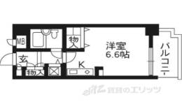 スカイノブレ京都四条大宮間取り図面