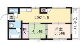 ハイツ油小路間取り図面