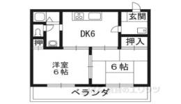 サンライブマンション１間取り図面