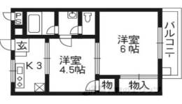 松井マンション間取り図面