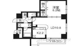 Ｄｅ’ｌｅａｄ烏丸五条間取り図面