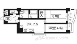 パラシオ西洞院間取り図面