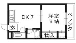 バンジャール西大路間取り図面