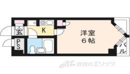 ライオンズマンション京都三条第３間取り図面