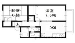 シャルマン桂川間取り図面