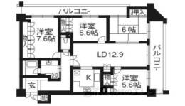 リーガル京都烏丸五条通間取り図面
