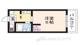 ボーン宇治２号館間取り図面