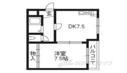 シャトードゥクリヨン間取り図面