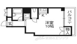 ファーストコート七条烏丸間取り図面