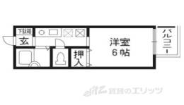 ガーデンハイツ西向日間取り図面