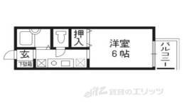 ガーデンハイツ西向日間取り図面