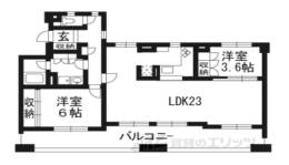 パインフィールド洛西間取り図面