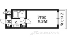 ＤＥＴＯＭ－１烏丸一条間取り図面