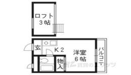 ＢＯＸ松ヶ崎間取り図面