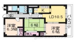 アムフルース間取り図面