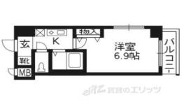 プレサンス京都二条城前間取り図面