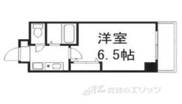 プレサンス京都二条城前間取り図面