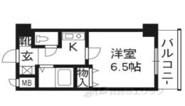 プレサンス京都二条城前間取り図面